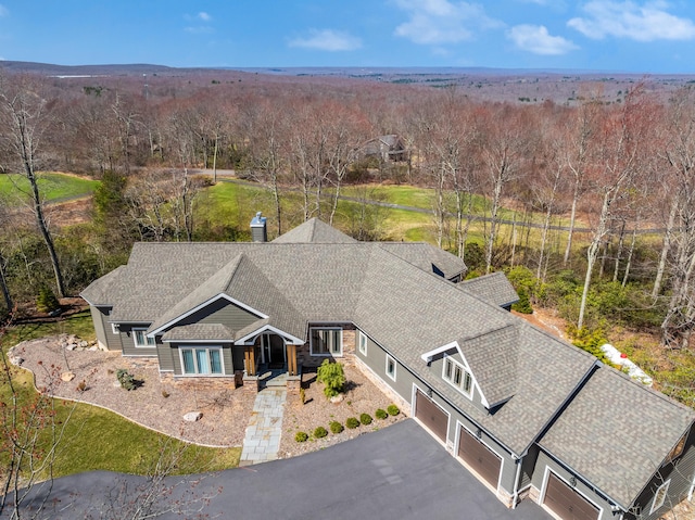 177 Wolf Hollow Rd, Lake Harmony, PA 18624 - bird's eye view
