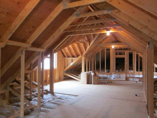 177 Wolf Hollow Rd, Lake Harmony, PA 18624 - view of unfinished attic