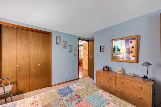 2459 Overlook Ln, Pocono Pines, PA 18350 - bedroom with a closet and baseboards