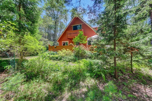 2459 Overlook Ln, Pocono Pines, PA 18350 - rear view of property