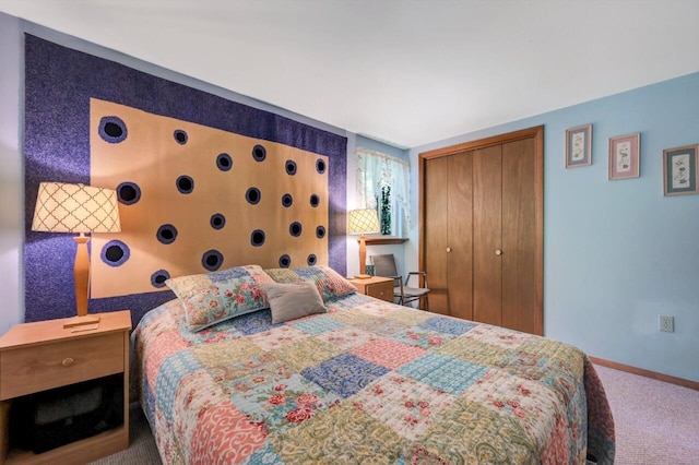2459 Overlook Ln, Pocono Pines, PA 18350 - bedroom with carpet and a closet