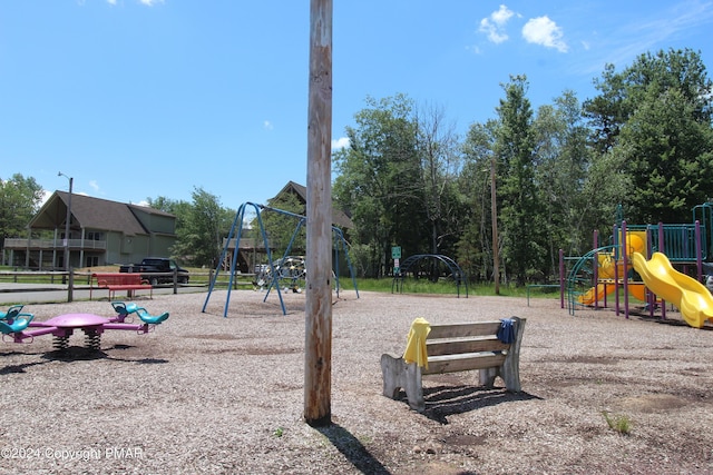 view of community playground