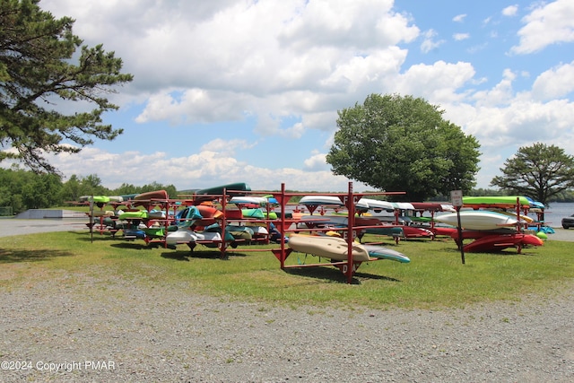 view of play area