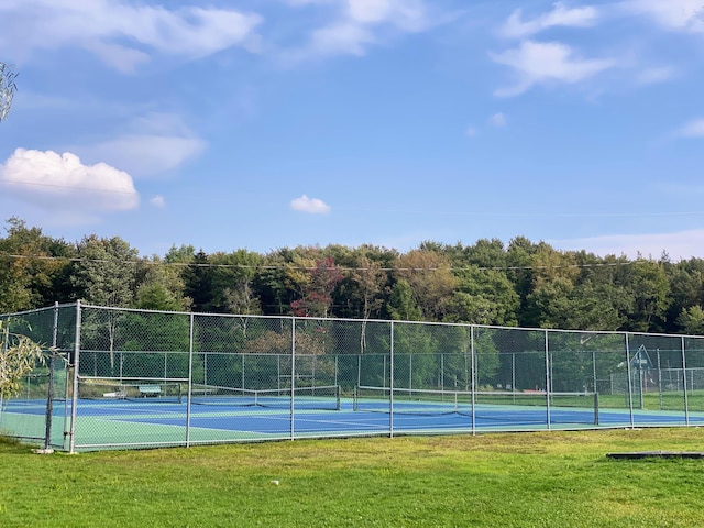318 N Arrow Dr, Pocono Lake, PA 18347 - view of tennis court