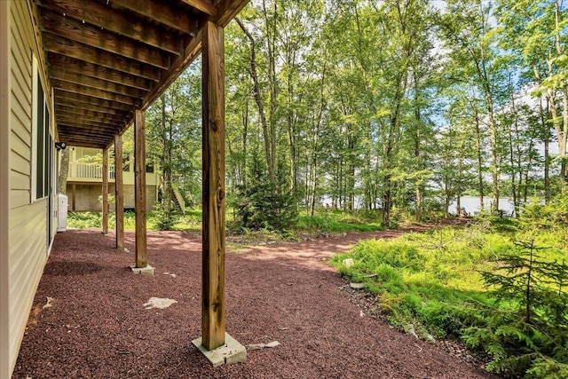 318 N Arrow Dr, Pocono Lake, PA 18347 - view of yard
