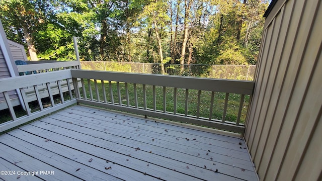 view of deck