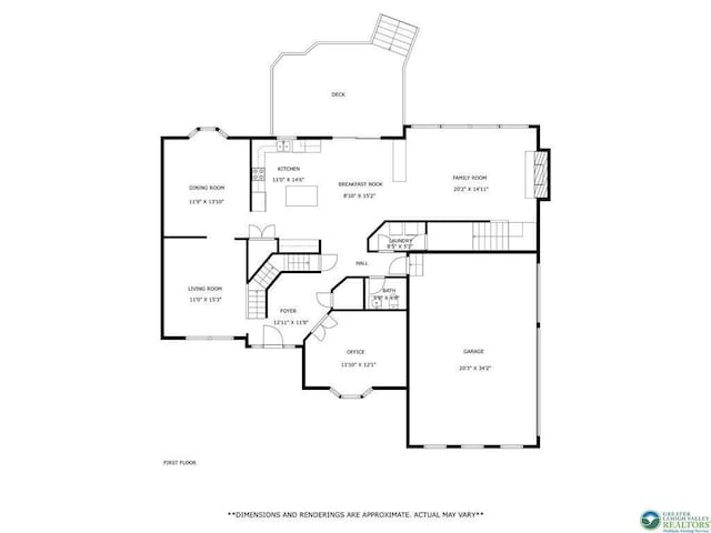 140 Birdie Way, Kunkletown, PA 18058 - property floor plan
