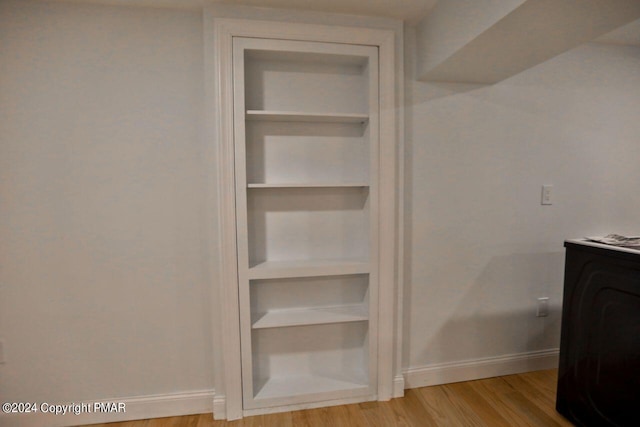 closet with washer / dryer