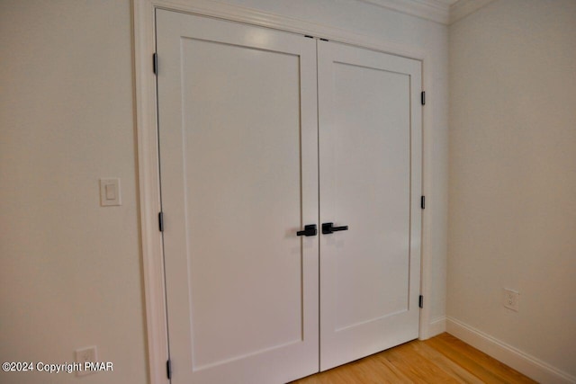 view of closet