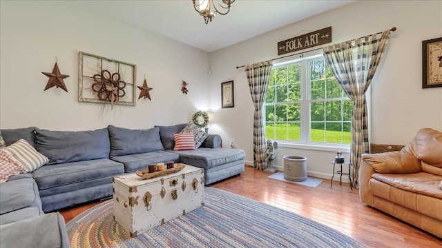 169 Roberts Rd, Starlight, PA 18461 - living room with wood finished floors and baseboards