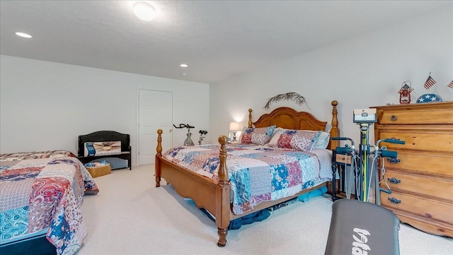 169 Roberts Rd, Starlight, PA 18461 - bedroom with light colored carpet and recessed lighting