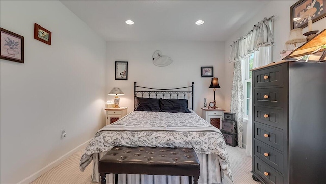 169 Roberts Rd, Starlight, PA 18461 - bedroom featuring light colored carpet and recessed lighting