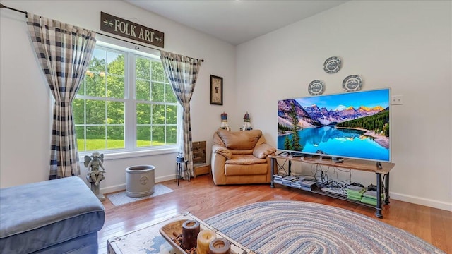 169 Roberts Rd, Starlight, PA 18461 - living room with healthy amount of natural light and wood finished floors