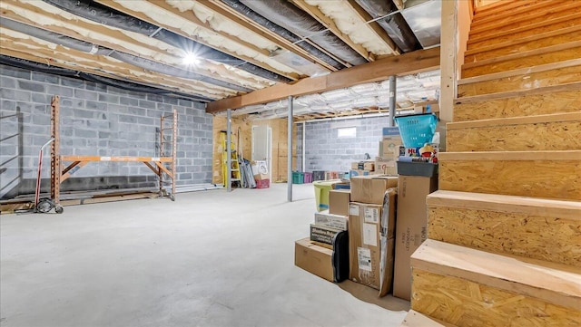 169 Roberts Rd, Starlight, PA 18461 - view of unfinished basement