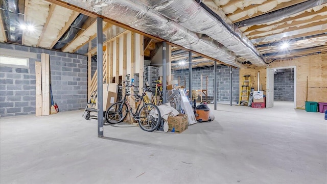 169 Roberts Rd, Starlight, PA 18461 - view of unfinished below grade area