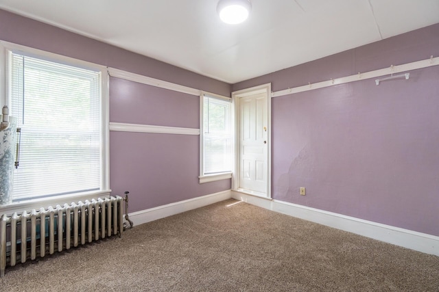 266 Laurel Rd, Lehighton, PA 18235 - unfurnished room with radiator and carpet