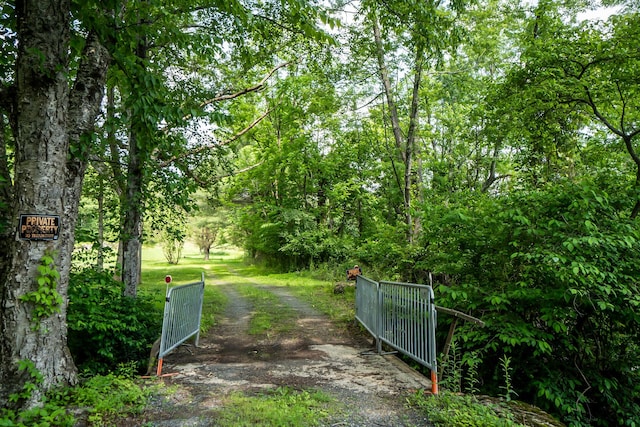 266 Laurel Rd, Lehighton, PA 18235 - view of dirt / gravel road featuring a gated entry and a gate