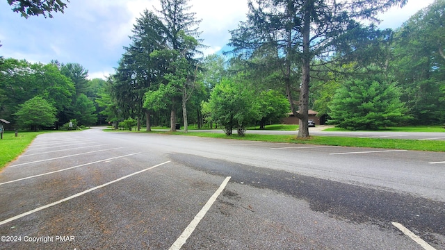 view of road