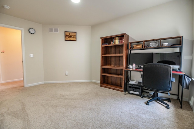 320 Bendelow Ln, Northampton, PA 18067 - carpeted home office with baseboards