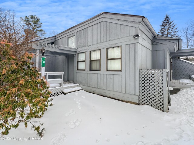 view of side of home