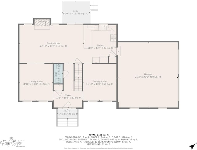 5175 White Birch Dr, Long Pond, PA 18334 - room layout