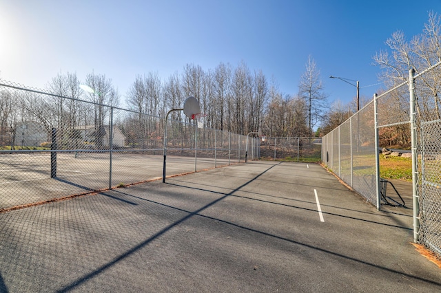 5175 White Birch Dr, Long Pond, PA 18334 - view of basketball court with fence and community basketball court