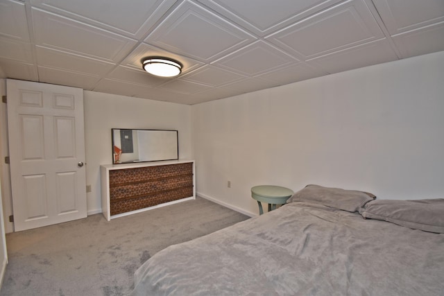 72 Chickadee Ln, Albrightsville, PA 18210 - carpeted bedroom with baseboards and an ornate ceiling