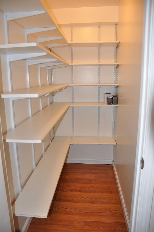 view of pantry