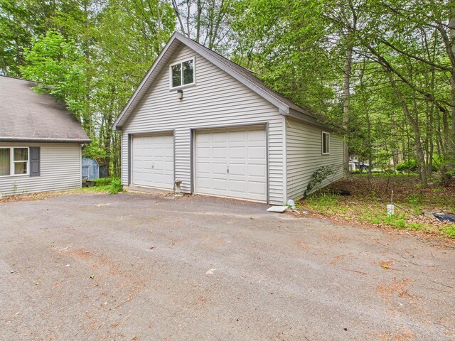 114 Oswayo Dr, Pocono Lake, PA 18347 - view of detached garage