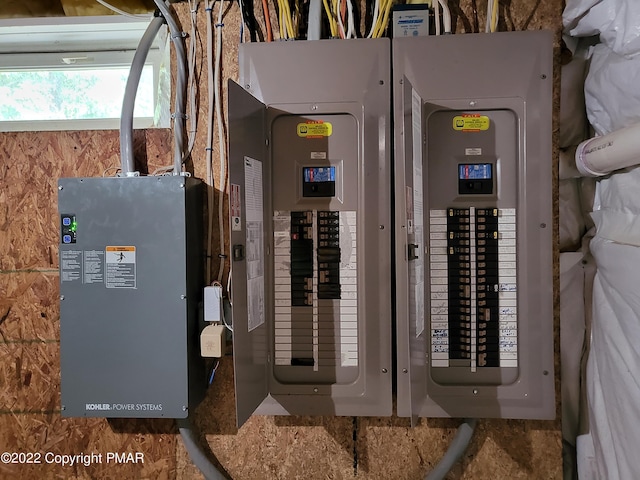 utilities with electric panel