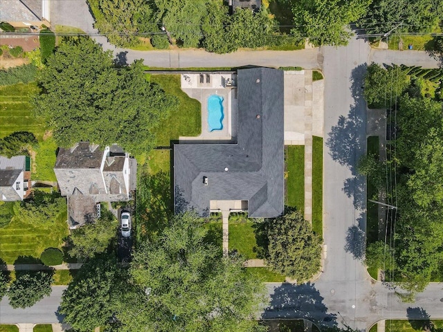 2705 W Gordon St, Allentown, PA 18104 - aerial view of property's location with a pool area