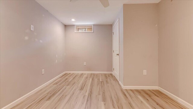 2705 W Gordon St, Allentown, PA 18104 - below grade area with light wood-type flooring