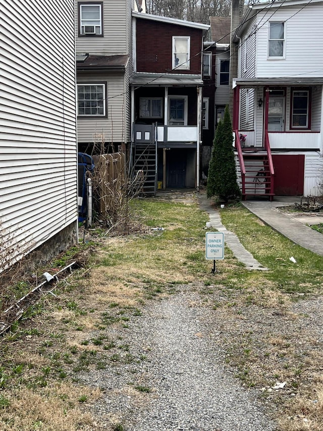233 W Broad St, Tamaqua, PA 18252 - view of front of home featuring stairs and covered porch