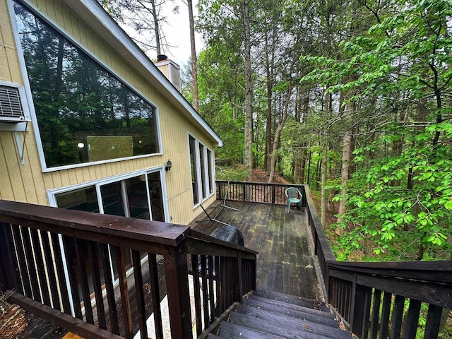 207 Manchester Dr, Bushkill, PA 18324 - view of wooden deck