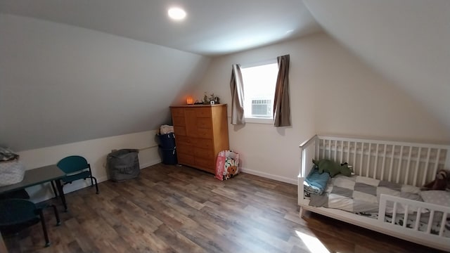 2314 Long Pond Rd, Long Pond, PA 18334 - bedroom featuring vaulted ceiling and wood finished floors