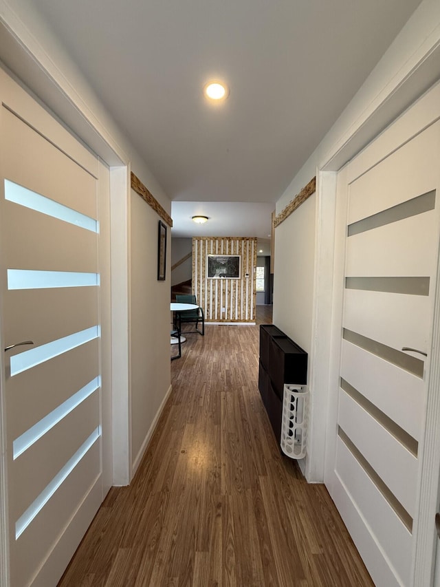 90 Packerton Dam Dr, Lehighton, PA 18235 - corridor featuring dark wood-type flooring