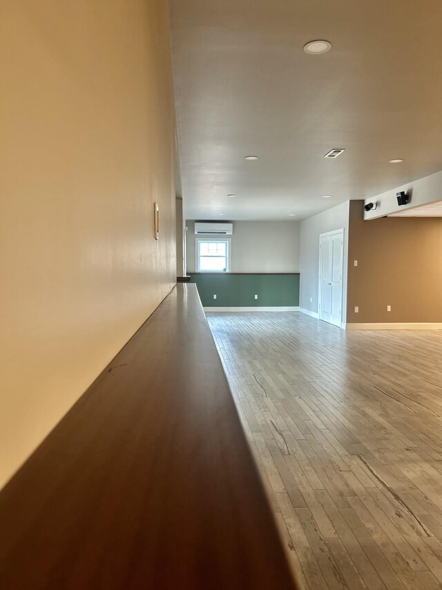 565 Ridge Rd, Bangor, PA 18013 - empty room featuring visible vents, wood-type flooring, and baseboards