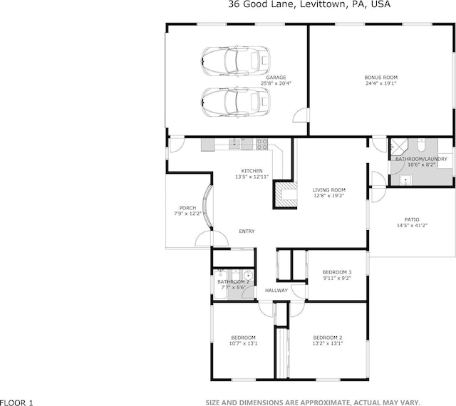 view of layout