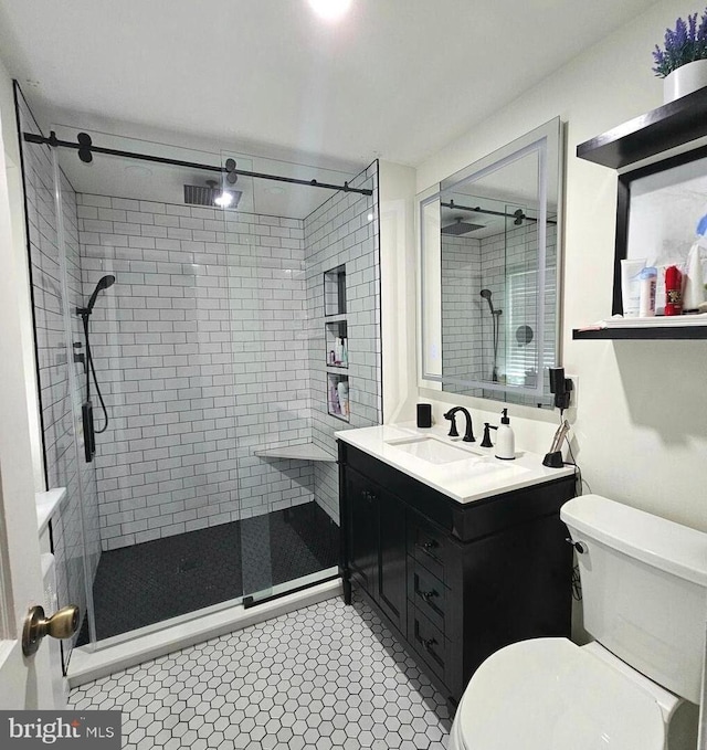 104 Lowrys Ln, Bryn Mawr, PA 19010 - bathroom with a stall shower and vanity