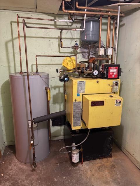 utilities with gas water heater