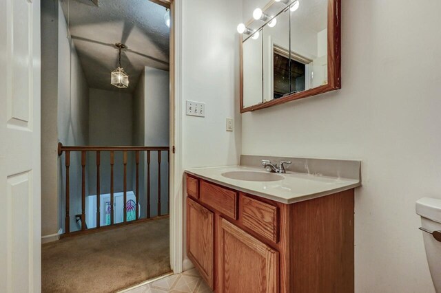 1162 Colt Ln, Pocono Summit, PA 18346 - bathroom with vanity and toilet