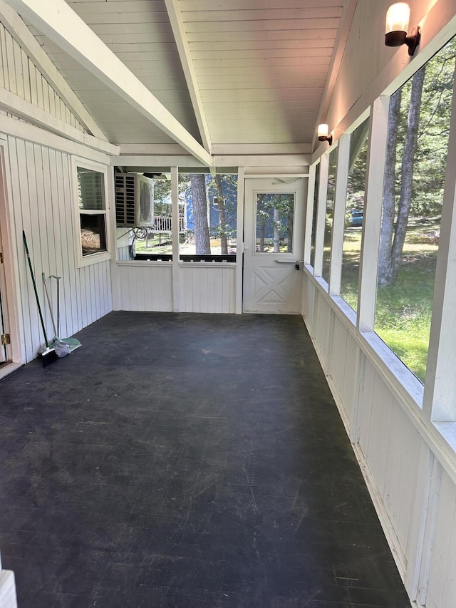 4932 Pine Ridge Dr W, Bushkill, PA 18324 - unfurnished sunroom featuring plenty of natural light