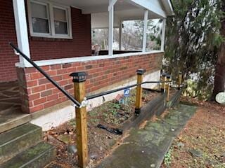 4442 Crescent St, Stroudsburg, PA 18360 - view of side of property featuring brick siding