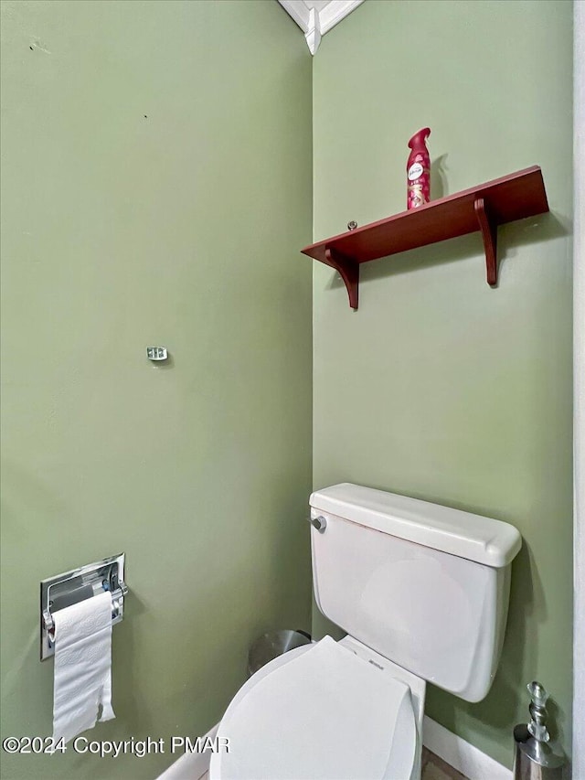 bathroom with toilet