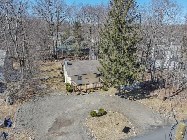 9148 Brandywine Dr, Tobyhanna, PA 18466 - view from above of property