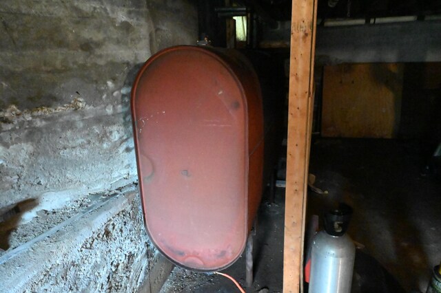 595 N Courtland St, East Stroudsburg, PA 18301 - basement view of heating fuel
