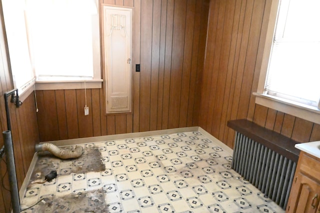 595 N Courtland St, East Stroudsburg, PA 18301 - empty room with wood walls