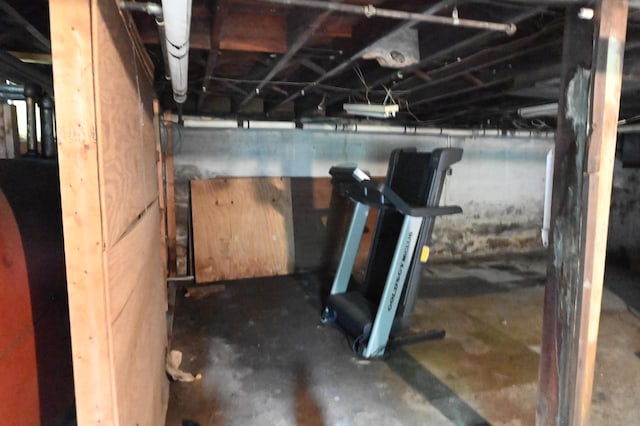 595 N Courtland St, East Stroudsburg, PA 18301 - view of unfinished below grade area