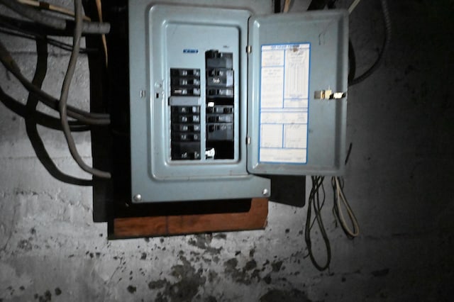 595 N Courtland St, East Stroudsburg, PA 18301 - utility room featuring electric panel