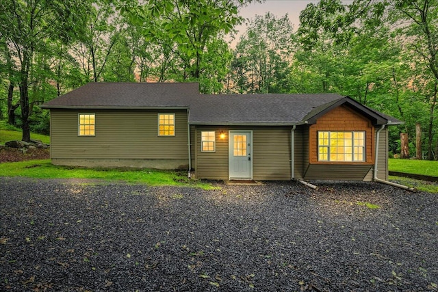1572 Gardner Rd, Stroudsburg, PA 18360 - view of front of home with view of wooded area